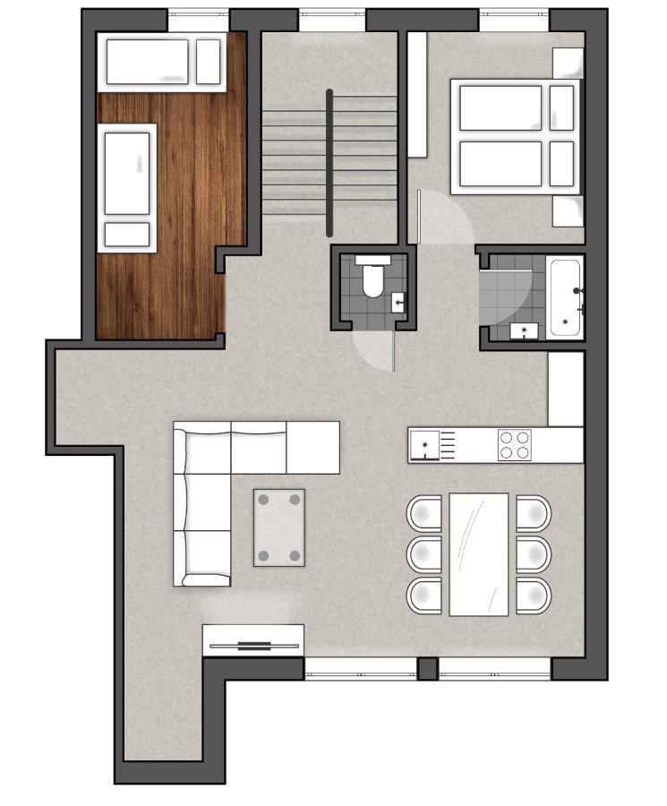Urlaubsplatzl Appartements Оец Екстериор снимка